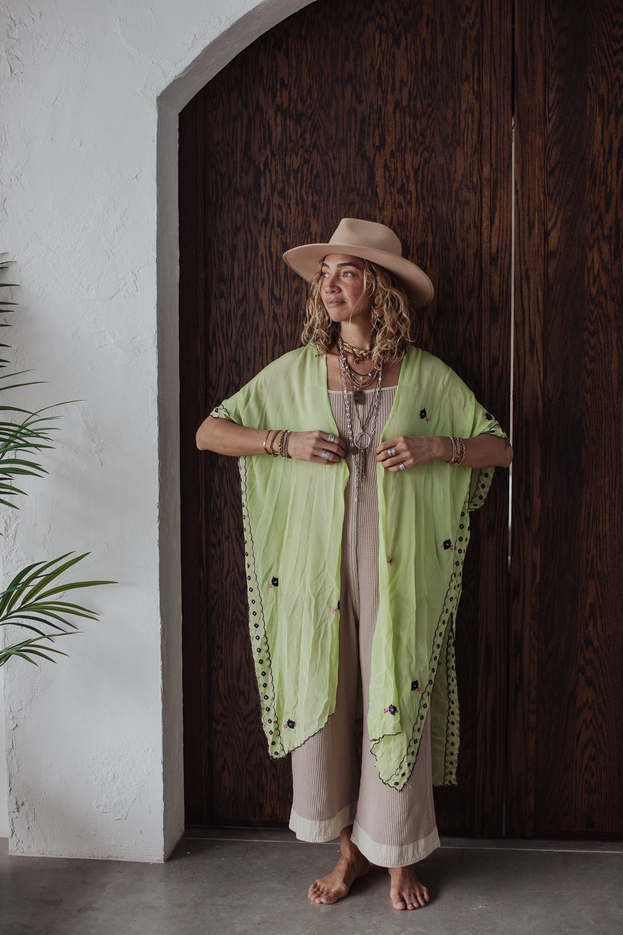 The Loved Textile Sari Duster - 16