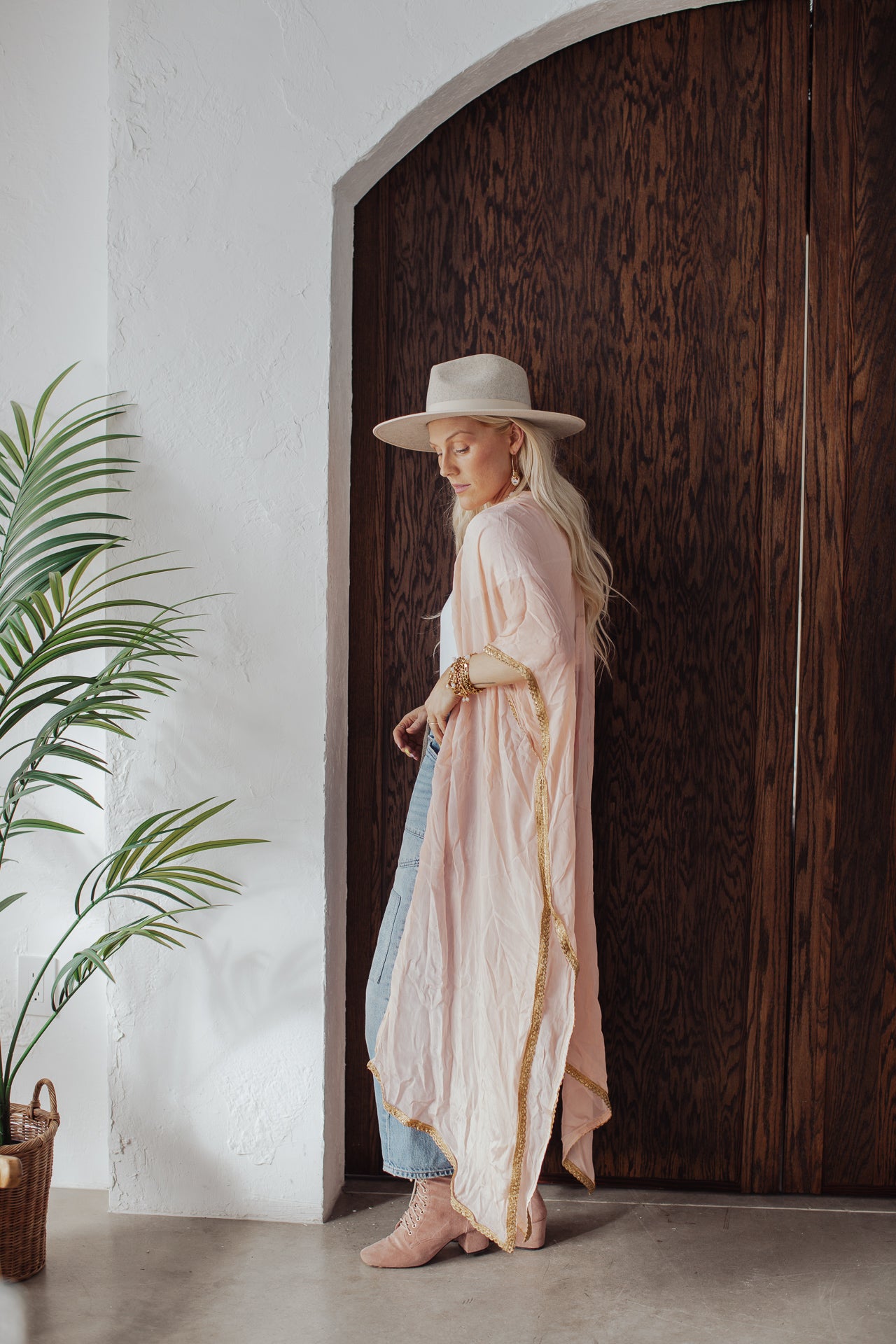 The Loved Textile Sari Duster - 21