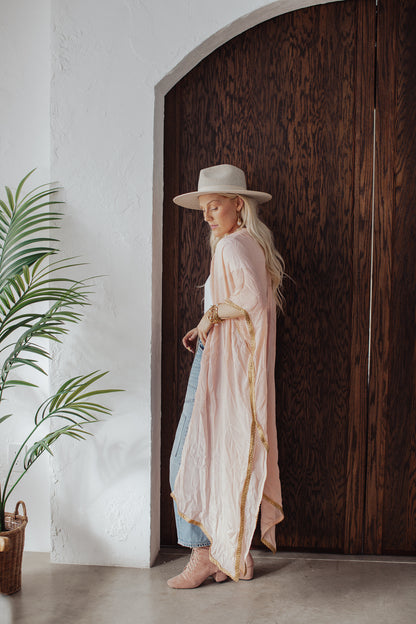 The Loved Textile Sari Duster - 21