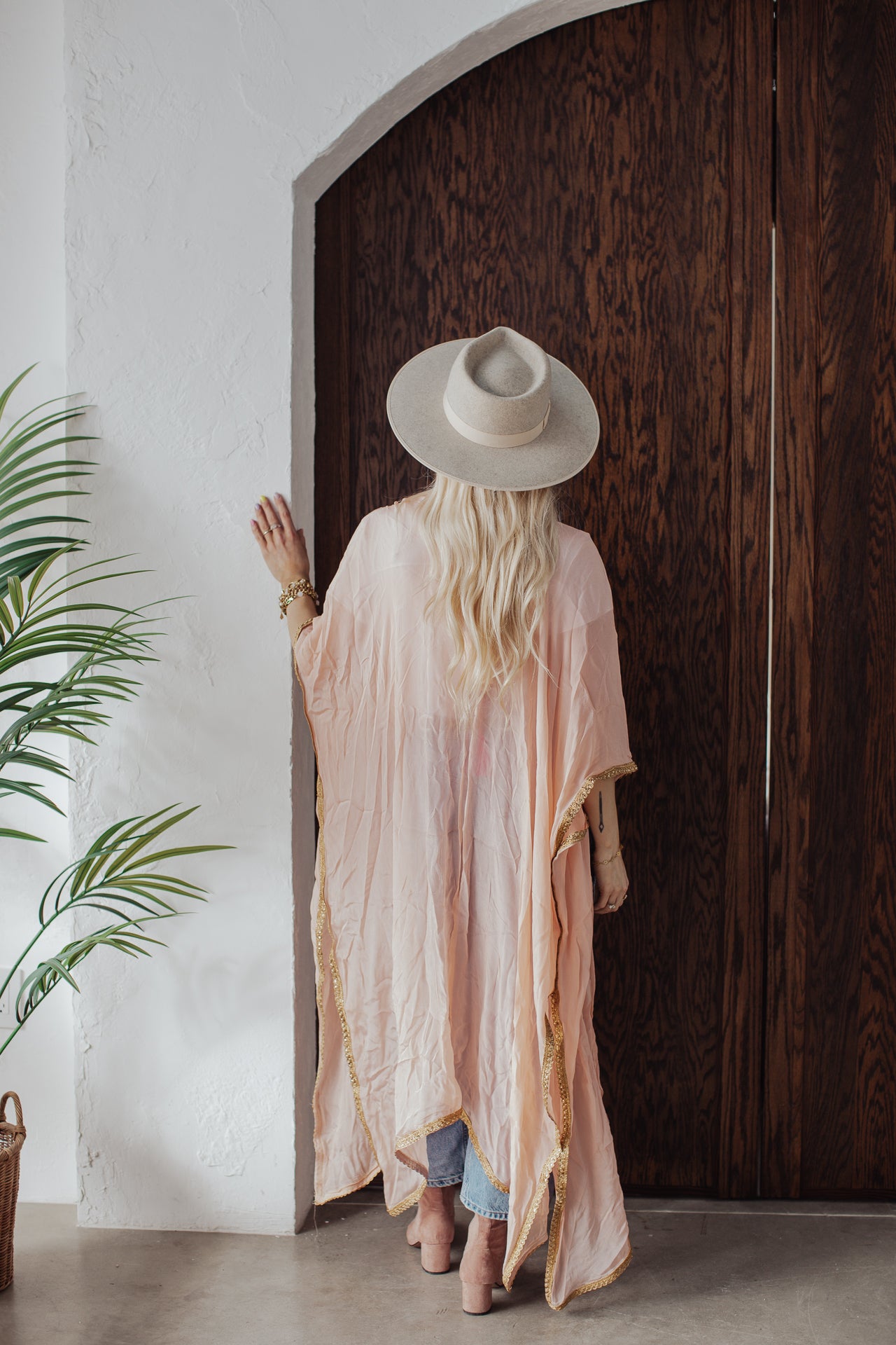 The Loved Textile Sari Duster - 21