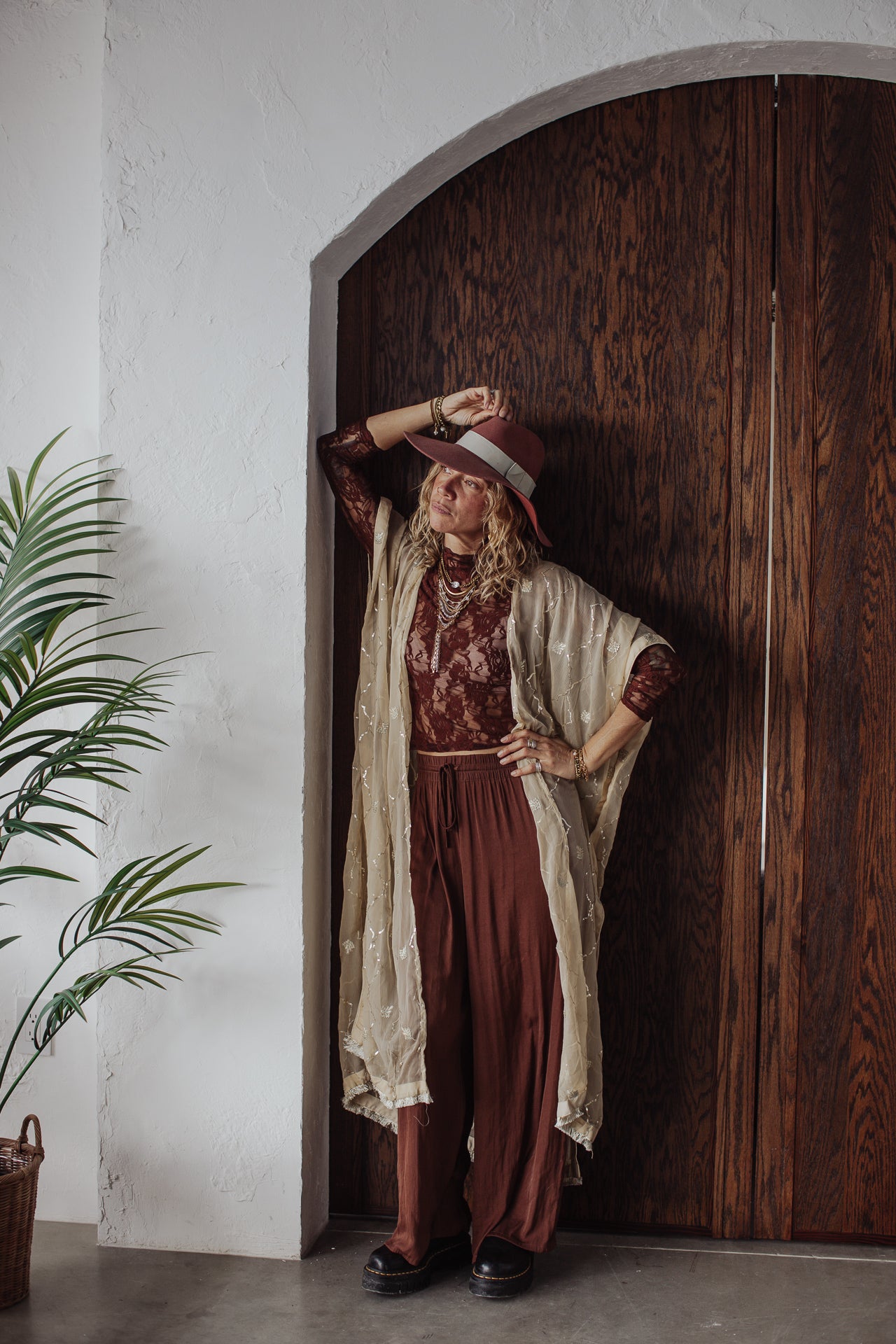 The Loved Textile Sari Duster- 6