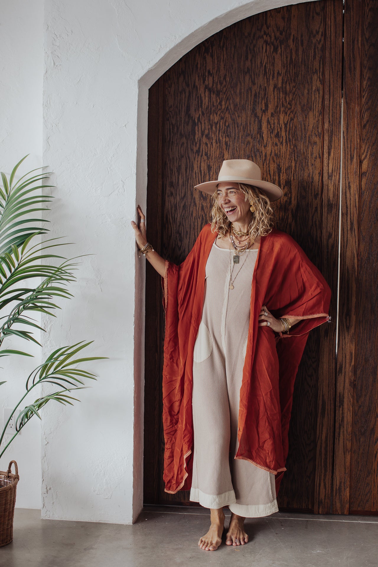 The Loved Textile Sari Duster - 7