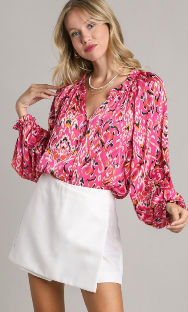 Elleflower - Marlowe Blouse - Pink