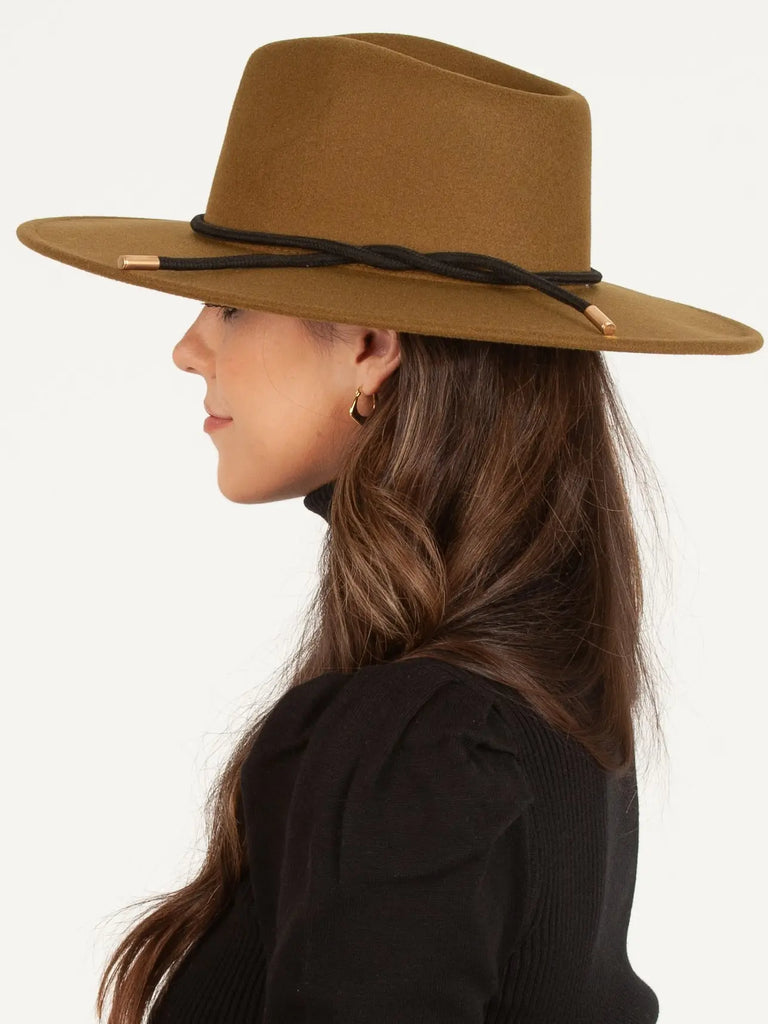 Elleflower - Sahara Rancher Hat - Olive Moss