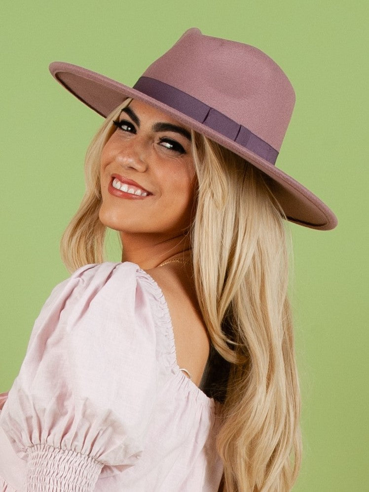 Elleflower - Sahara Rancher Hat - Plum