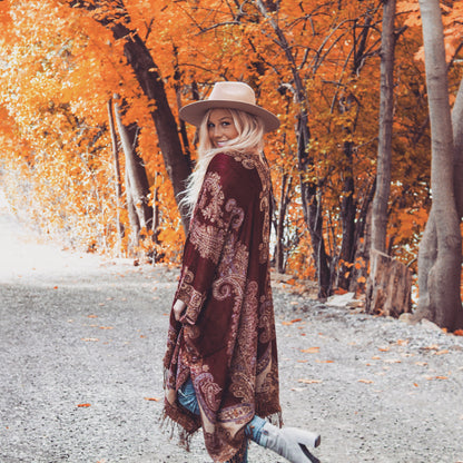 Swan Song Kimono- RUSTY