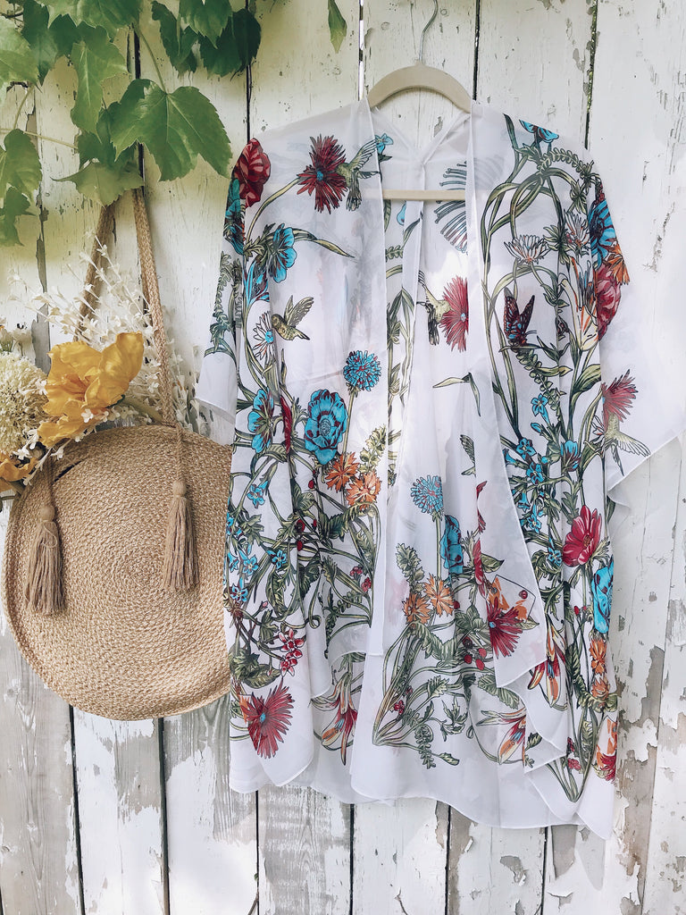 Wild Bloom Kimono - MULTI