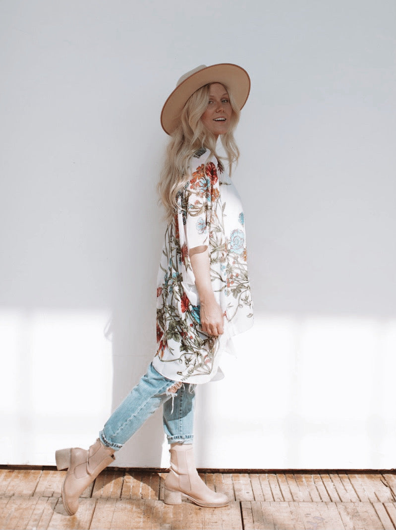 Wild Bloom Kimono - MULTI