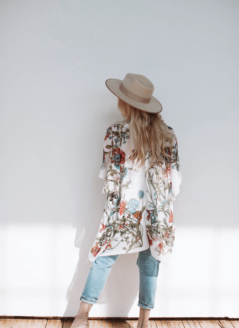 Wild Bloom Kimono - MULTI