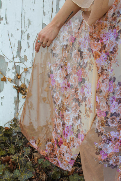 Duster: Smell the Roses Kimono - H O N E Y