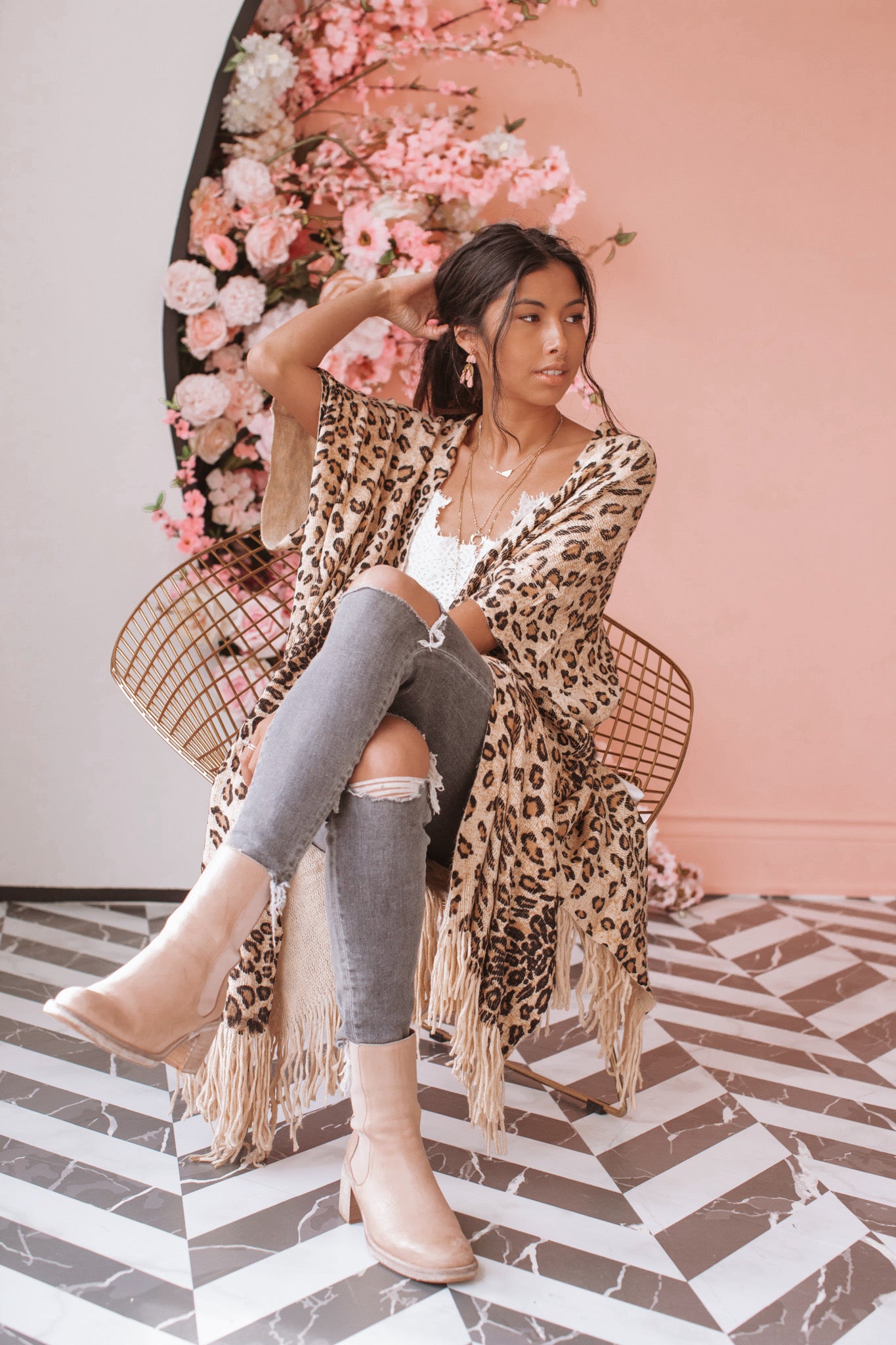 Keep Me Cozy Collection - CHEETAH / CREAM