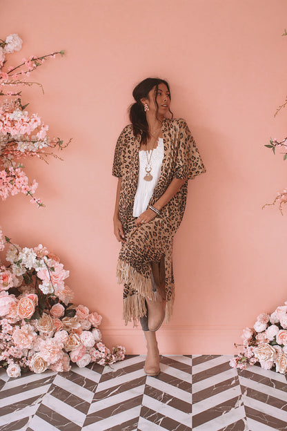 Keep Me Cozy Collection - CHEETAH / CREAM