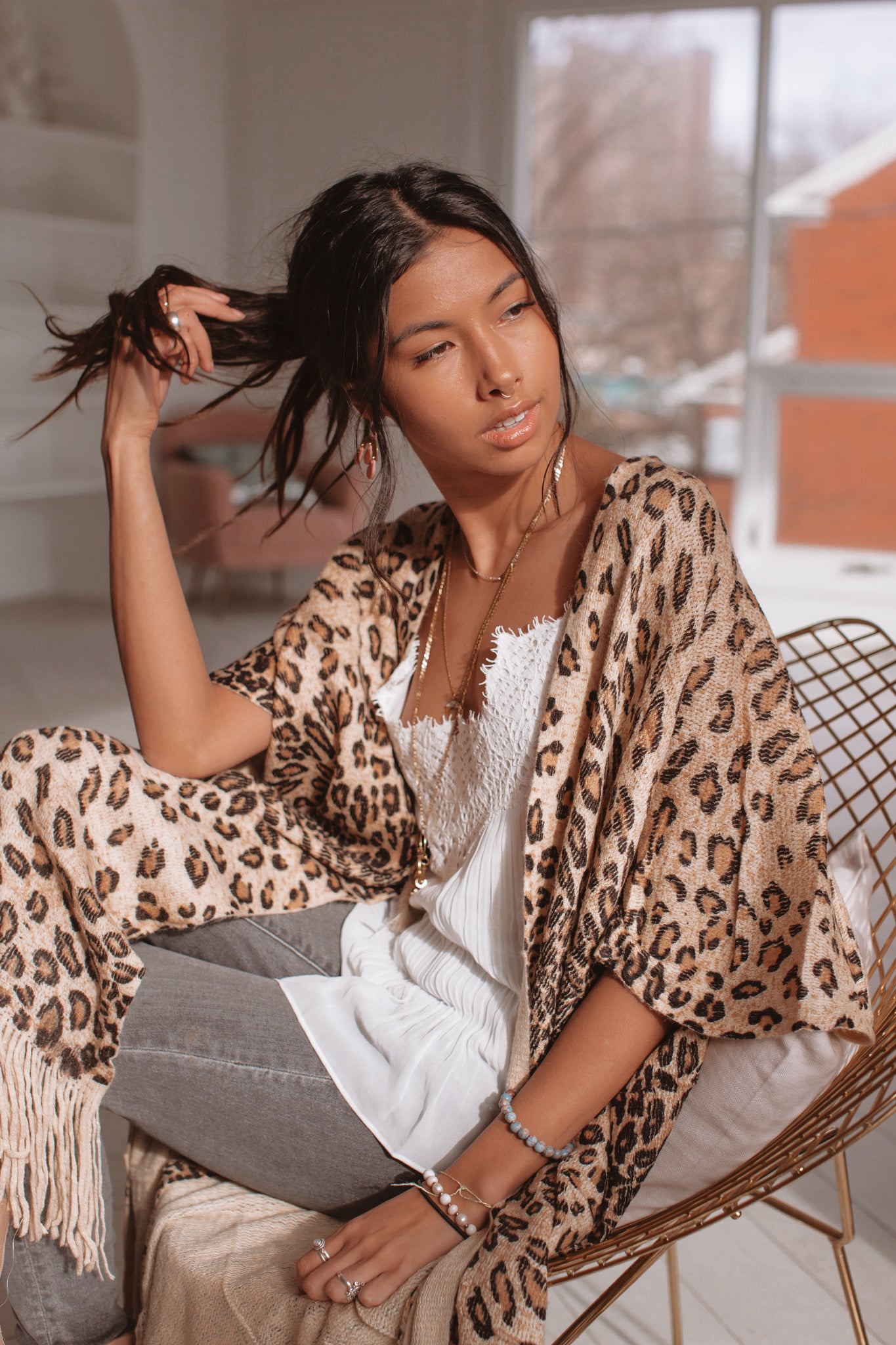 Keep Me Cozy Collection - CHEETAH / CREAM