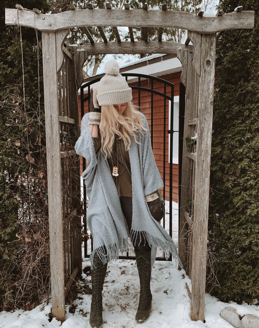 Keep Me Cozy Collection - CABIN FEVER / DOVE