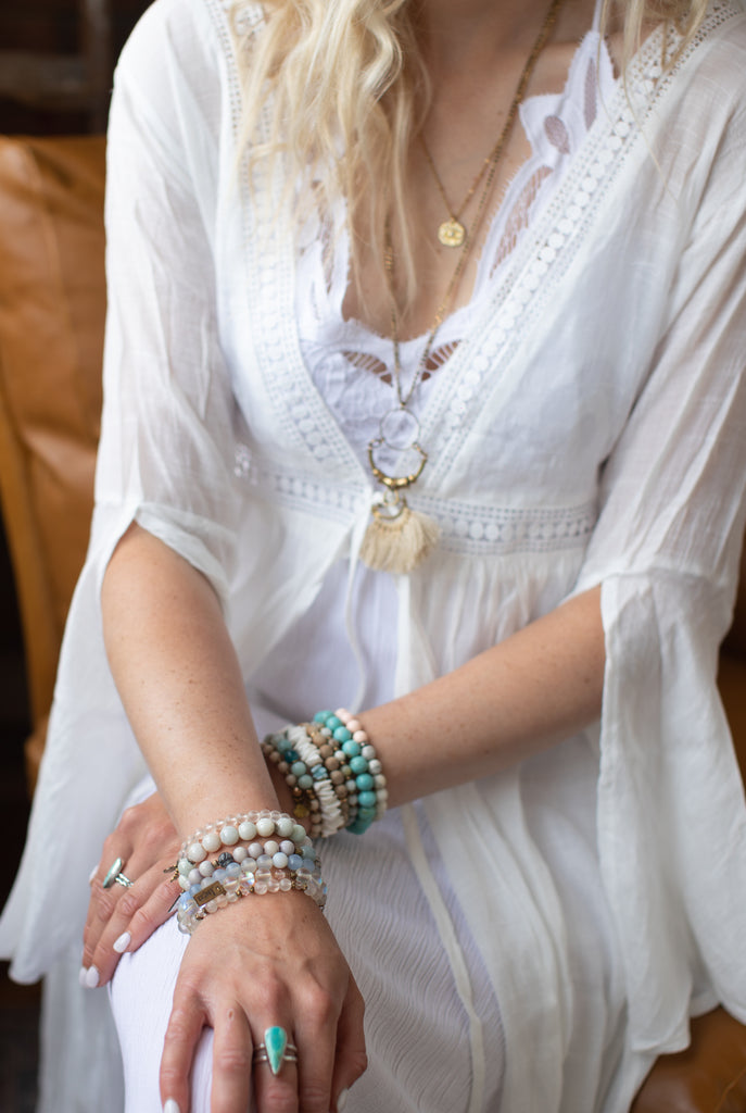 Elleflower - Santorini Gauze Duster