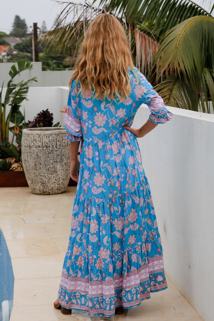 Elleflower - Lottie Maxi Dress - Turquoise