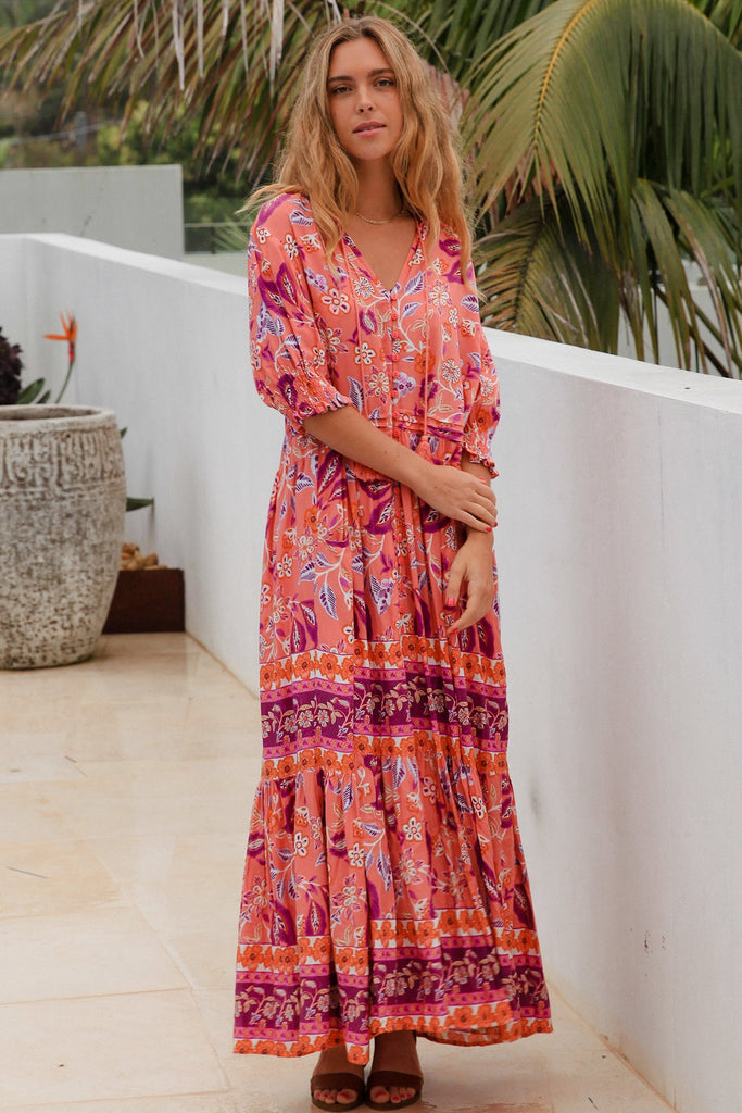 Elleflower - Perla Maxi Dress - Sedona Rose
