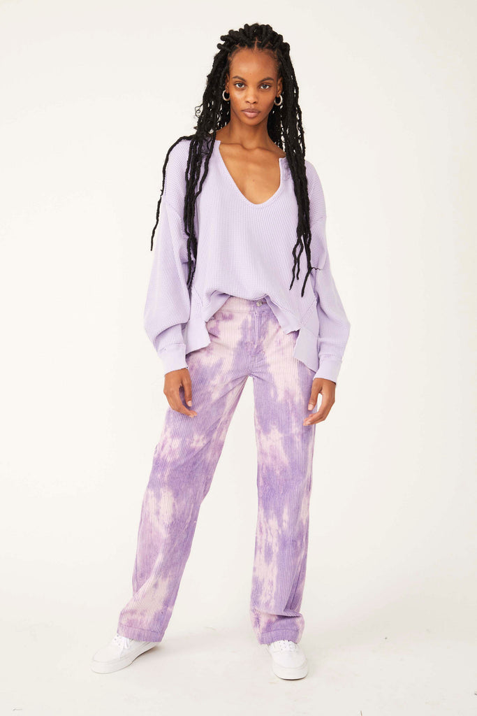 Free People- Buttercup Thermal - Luxe Lilac