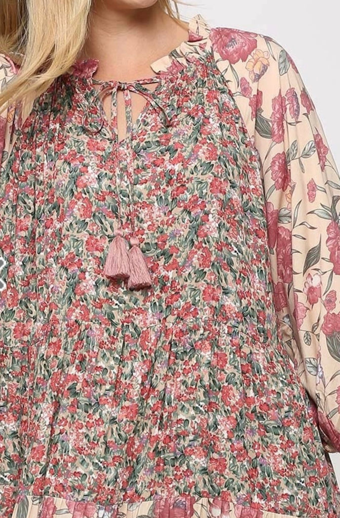 Elleflower - Love Story Dress - Pink Cream