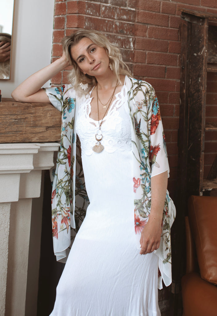 Wild Bloom Kimono - MULTI