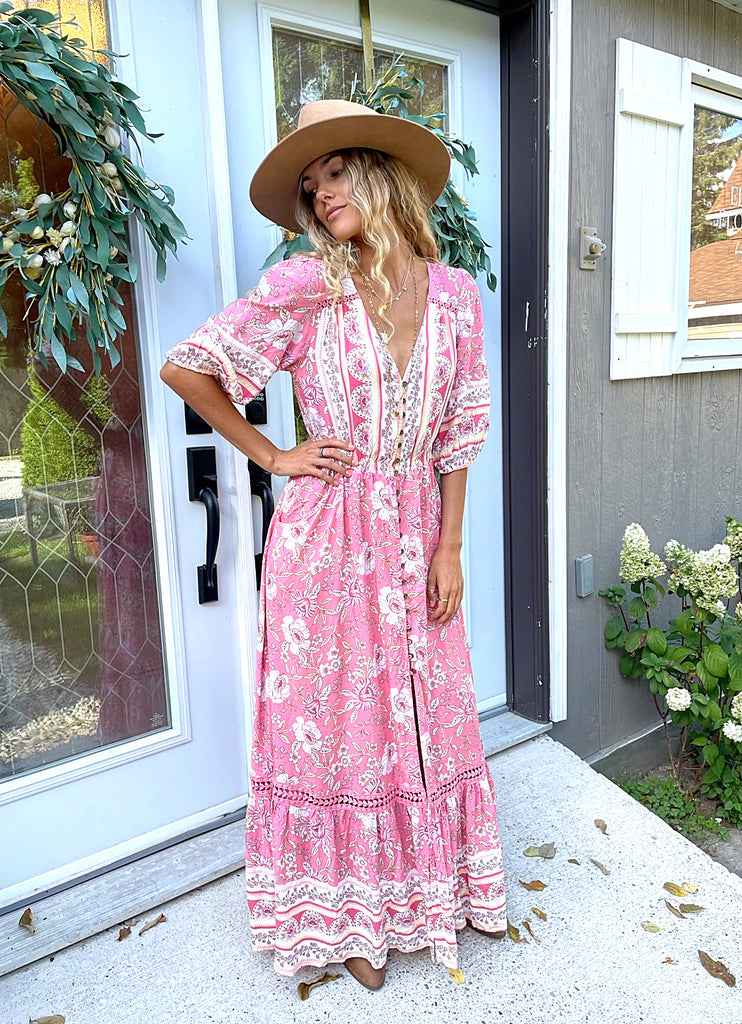 Elleflower - Rosie Dress - Watermelon