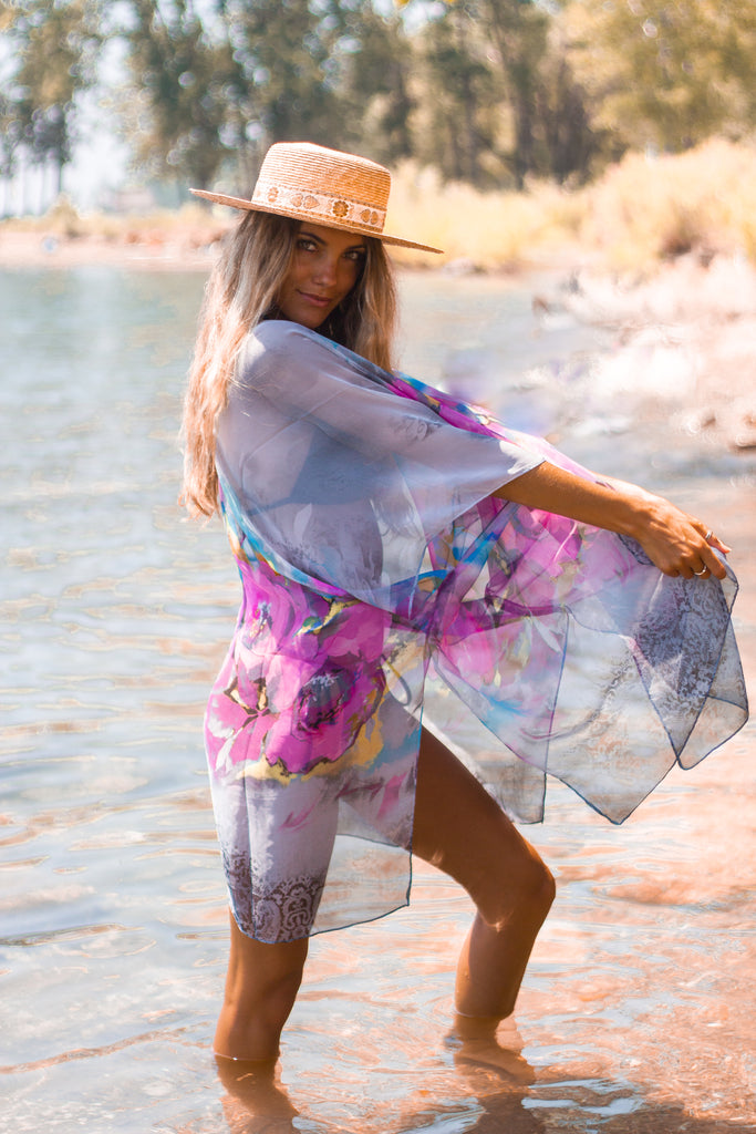 Magnolia Kimono- SEASIDE