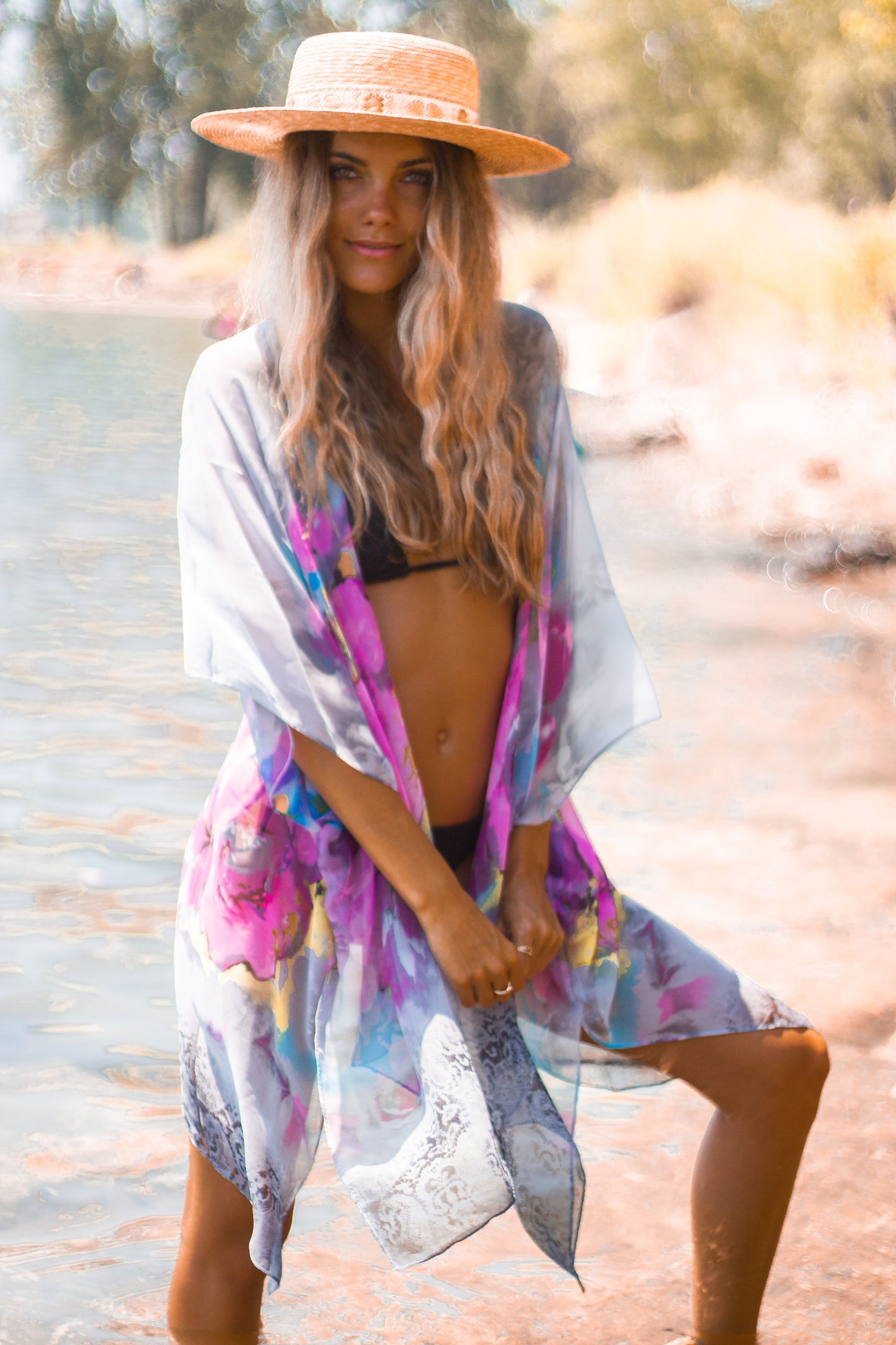 Magnolia Kimono- SEASIDE