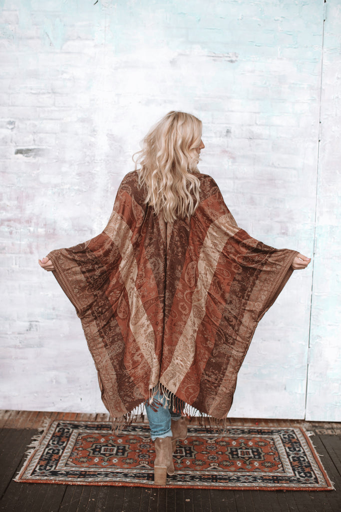 Lennon Kimono - CHOCOLATE
